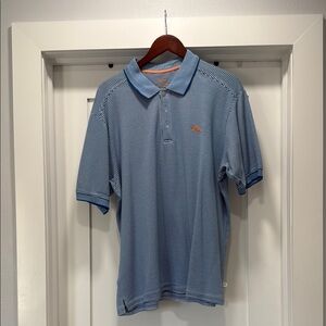 Tommy Bahama Blue Polo Relaxed Fit Classic